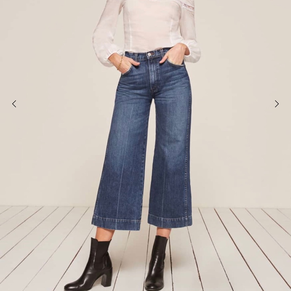 Reformation Jane Wide Leg Jean